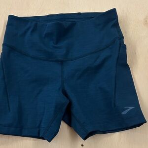 Brooks Women's Deep Blue Athletic Shorts size Small